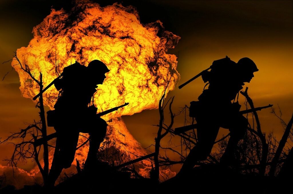 explosion, war, soldier-3080734.jpg